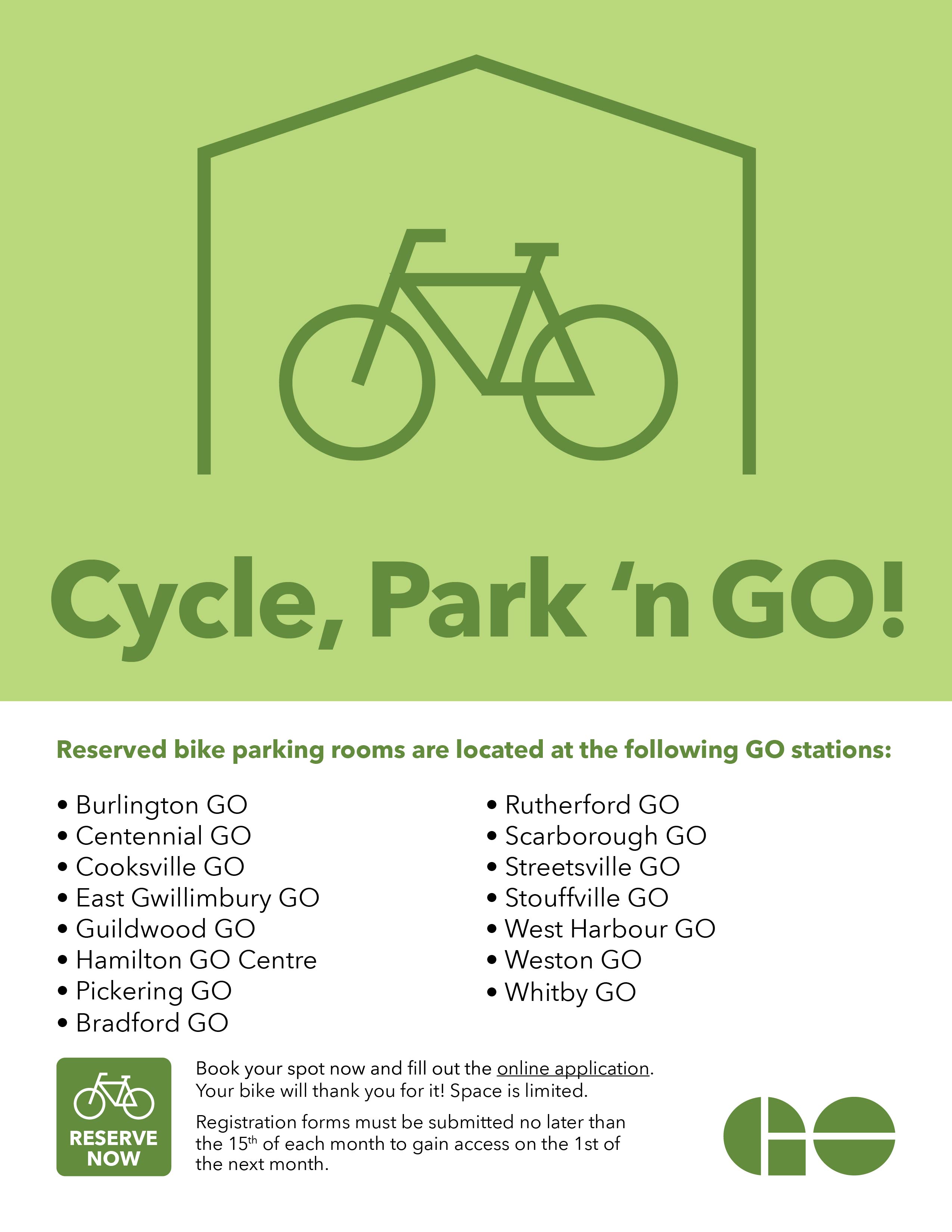 Go transit bike policy online